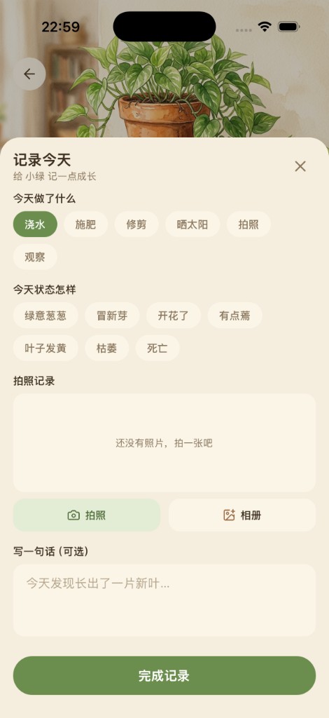 记录今天